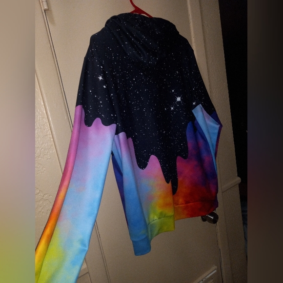 Splash color hoodie - Picture 2 of 4